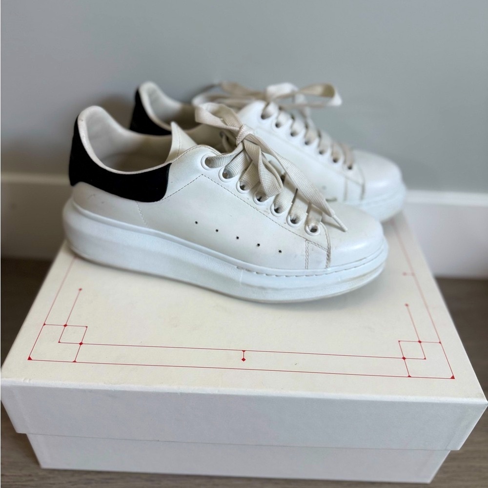 Alexander McQueen White Sneakers
